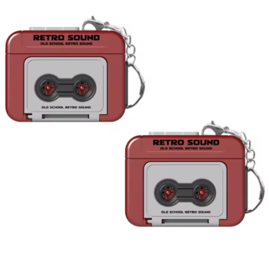 Llavero Mini Casete Retro